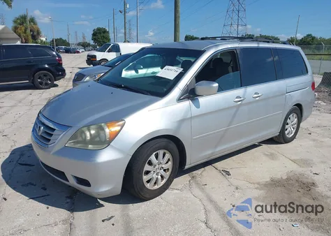2010 Honda Odyssey Ex from USA, damaged, VIN 5FNRL3H53AB023209